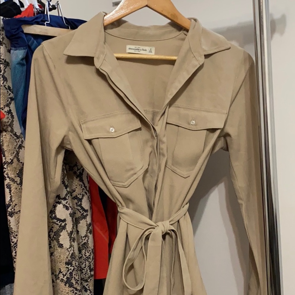 Abercrombie & Fitch | Button Down Dress w/ Belt